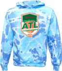 Tie-Dye Hoodies - Veolia Atlanta Pickleball Championships 2026 (Red Text Badge)