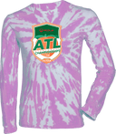 Tie-Dye Long Sleeves - Veolia Atlanta Pickleball Championships 2026 (Red Text Badge)