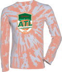 Tie-Dye Long Sleeves - Veolia Atlanta Pickleball Championships 2026 (Red Text Badge)