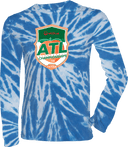 Tie-Dye Long Sleeves - Veolia Atlanta Pickleball Championships 2026 (Red Text Badge)