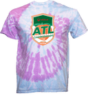 Tie-Dye Short Sleeves - Veolia Atlanta Pickleball Championships 2026 (Red Text Badge)