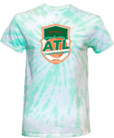 Tie-Dye Short Sleeves - Veolia Atlanta Pickleball Championships 2026 (Red Text Badge)
