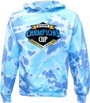 Tie-Dye Hoodies - Champions Cup, Hosted by Sol SC 2026 (Bold Blue)