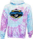 Tie-Dye Hoodies - Champions Cup, Hosted by Sol SC 2026 (Bold Blue)