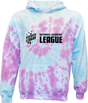 Tie-Dye Hoodies - NAL Crossover Fest PA  2026 (Bold Horizontal Wordmark)