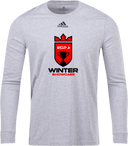 Adidas Cotton Long Sleeves - EDP Winter Showcase 2027 (Boys, Black)