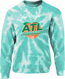 Crew Sweatshirt - Veolia Atlanta Pickleball Championships 2026(White text Peach)