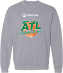 Crew Sweatshirt - Veolia Atlanta Pickleball Championships 2026(White text Peach)