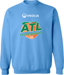Crew Sweatshirt - Veolia Atlanta Pickleball Championships 2026(White text Peach)
