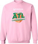 Crew Sweatshirt - Veolia Atlanta Pickleball Championships 2026(White text Peach)