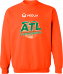 Crew Sweatshirt - Veolia Atlanta Pickleball Championships 2026(White text Peach)