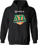 Hoodies - Veolia Atlanta Pickleball Championships 2026(White text Peach)