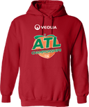 Hoodies - Veolia Atlanta Pickleball Championships 2026(White text Peach)
