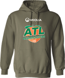 Hoodies - Veolia Atlanta Pickleball Championships 2026(White text Peach)