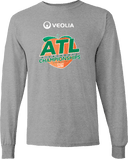 Long Sleeves - Veolia Atlanta Pickleball Championships 2026(White text Peach)