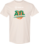 Short Sleeves - Veolia Atlanta Pickleball Championships 2026(White text Peach)