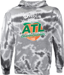 Tie-Dye Hoodies - Veolia Atlanta Pickleball Championships 2026(White text Peach)