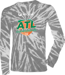 Tie-Dye Long Sleeves - Veolia Atlanta Pickleball Championships 2026(White text Peach)