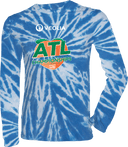 Tie-Dye Long Sleeves - Veolia Atlanta Pickleball Championships 2026(White text Peach)