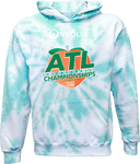 Tie-Dye Hoodies - Veolia Atlanta Pickleball Championships 2026(White text Peach)