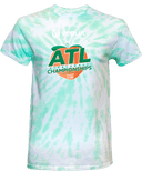 Tie-Dye Short Sleeves - Veolia Atlanta Pickleball Championships 2026(White text Peach)
