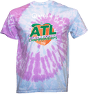 Tie-Dye Short Sleeves - Veolia Atlanta Pickleball Championships 2026(White text Peach)