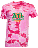 Tie-Dye Short Sleeves - Veolia Atlanta Pickleball Championships 2026(White text Peach)