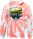 Tie-Dye Hoodies - West Virginia State Cup (w2/2) 2026 (Main Logo)