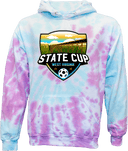 Tie-Dye Hoodies - West Virginia State Cup (w2/2) 2026 (Main Logo)