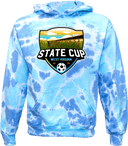 Tie-Dye Hoodies - West Virginia State Cup (w2/2) 2026 (Main Logo)