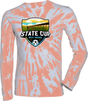 Tie-Dye Long Sleeves - West Virginia State Cup (w2/2) 2026 (Main Logo)