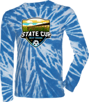 Tie-Dye Long Sleeves - West Virginia State Cup (w2/2) 2026 (Main Logo)