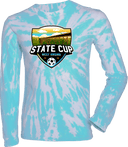 Tie-Dye Long Sleeves - West Virginia State Cup (w2/2) 2026 (Main Logo)
