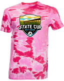 Tie-Dye Short Sleeves - West Virginia State Cup (w2/2) 2026 (Main Logo)