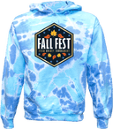Tie-Dye Hoodies - Fall Fest Field Hockey Tournament 2026 (navy)