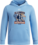 Under Armour Team Icon Fleece Hoodie - Illinois Spring Showdown 2026 (Bold Text)