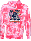 Under Armour Rival Fleece Hoodie Tie-Dye - Illinois Spring Showdown 2026 (Bold Text)