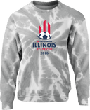 Crew Sweatshirt - USYS IL State Cup (w1/3) 2026 (Red & Navy)