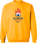 Crew Sweatshirt - USYS IL State Cup (w1/3) 2026 (Red & Navy)