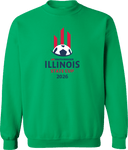 Crew Sweatshirt - USYS IL State Cup (w1/3) 2026 (Red & Navy)