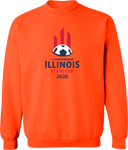 Crew Sweatshirt - USYS IL State Cup (w1/3) 2026 (Red & Navy)