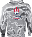 Tie-Dye Hoodies - USYS IL State Cup (w1/3) 2026 (Red & Navy)