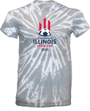 Tie-Dye Short Sleeves - USYS IL State Cup (w1/3) 2026 (Red & Navy)