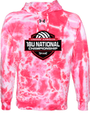 Under Armour Rival Fleece Hoodie Tie-Dye - UA 18U National Championship 2026