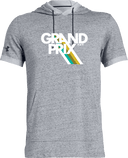 Under Armour Stadium Short Sleeve Hoodie - NXT Grand Prix Fall Boys 2026 (White)