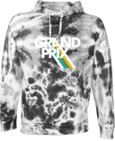 Under Armour Rival Fleece Hoodie Tie-Dye - NXT Grand Prix Fall Boys 2026 (White)