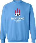 Crew Sweatshirt - USYS MD State Cup Spring (w5/6) 2026 (White & Red)