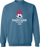Crew Sweatshirt - USYS MD State Cup Spring (w5/6) 2026 (White & Red)