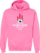 Hoodies - USYS MD State Cup Spring (w5/6) 2026 (White & Red)