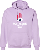 Hoodies - USYS MD State Cup Spring (w5/6) 2026 (White & Red)